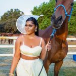 Inno Morolong's first public appearance after her surgery