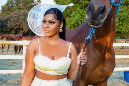 Inno Morolong's first public appearance after her surgery