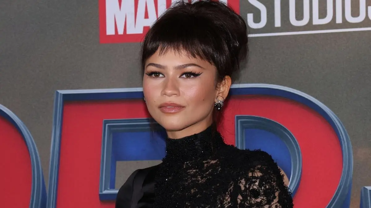 Zendaya Stuns in Spiderweb-Inspired Couture at Spider-Man: Brand New Day Event