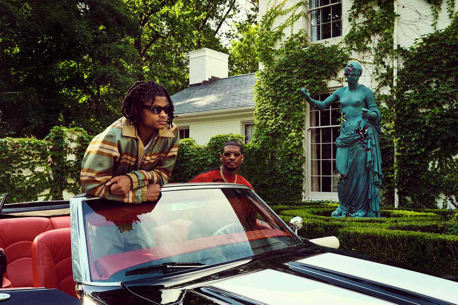 Usher Gives Fans a Rare Look Inside His Art-Filled Atlanta Mansion