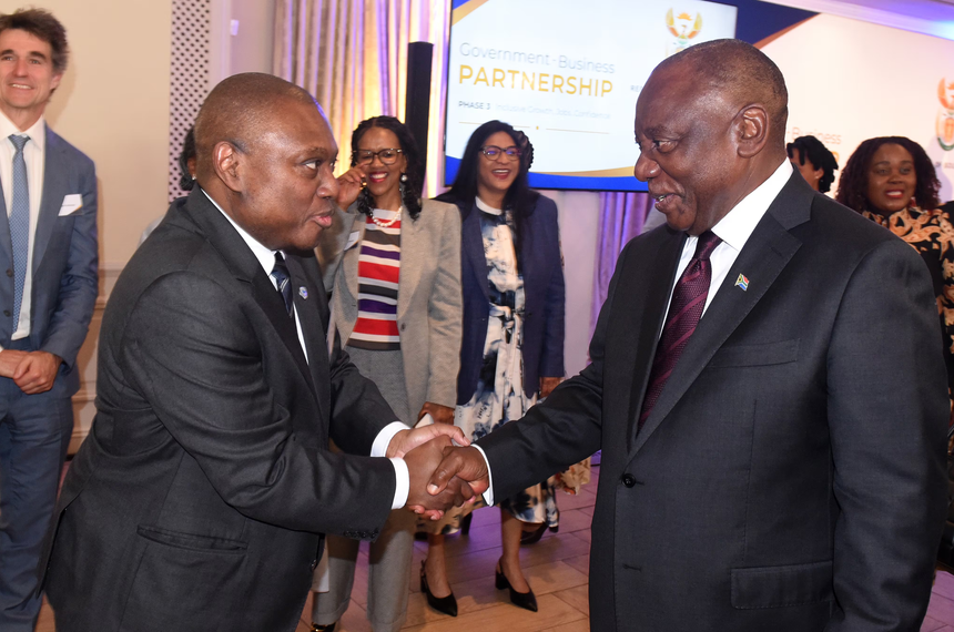 President Ramaphosa launches third phase of government-business partnership