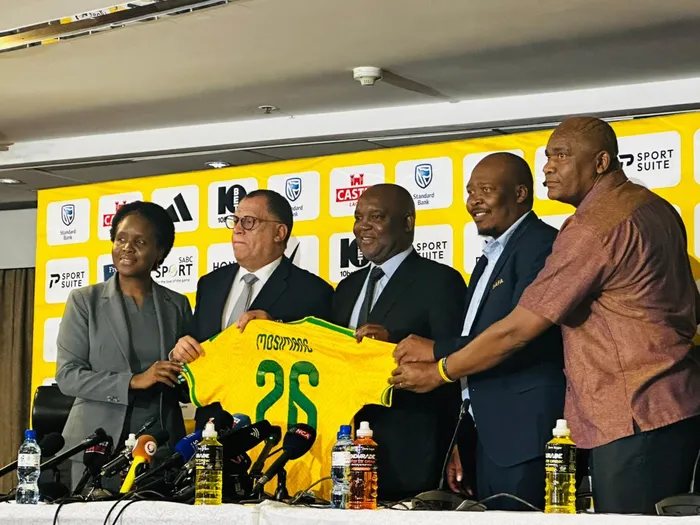 Pitso Mosimane Unveiled as New Bafana Bafana Head Coach