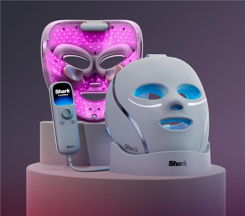 Shark Takes CryoGlow LED Skincare Beyond The Face