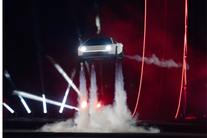 Tesla Unveils Futuristic Roadster With Rocket Technology As Production Targets 2028